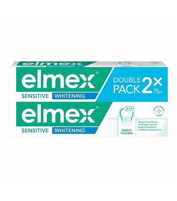 ELMEX SENSITIVE WHITENING Pasta do zębów, 2 x 75ml (DUOPACK)