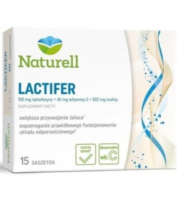 Naturell Lactifer saszetki, 15 sztuk - ważny do 2025-07-31