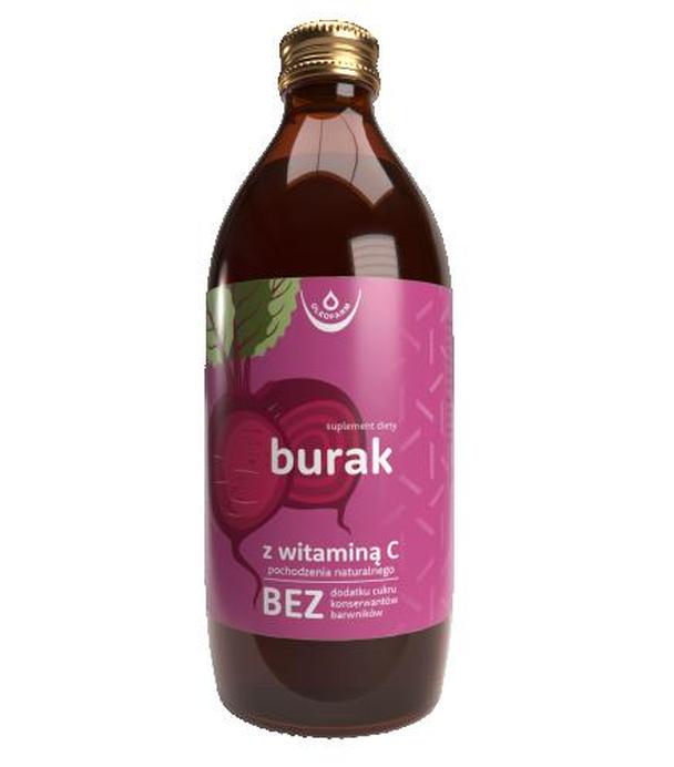 Oleofarm Burak z witaminą C pochodzenia naturalnego, 500 ml