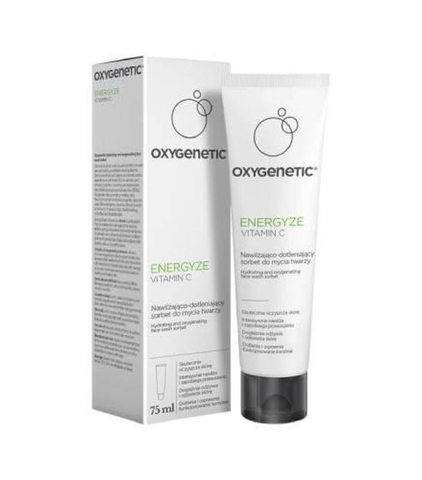 Oxygenetic Energyze vitamin C, nawilżająco-dotleniający sorbet do mycia twarzy, 75 ml