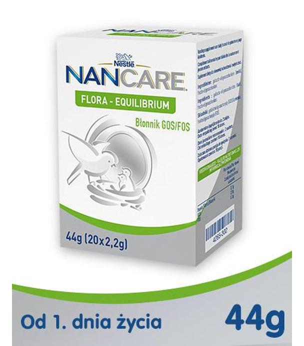 Nestle NAN CARE Flora - Equilibrium - suplement diety dla niemowląt od urodzenia – 44 g