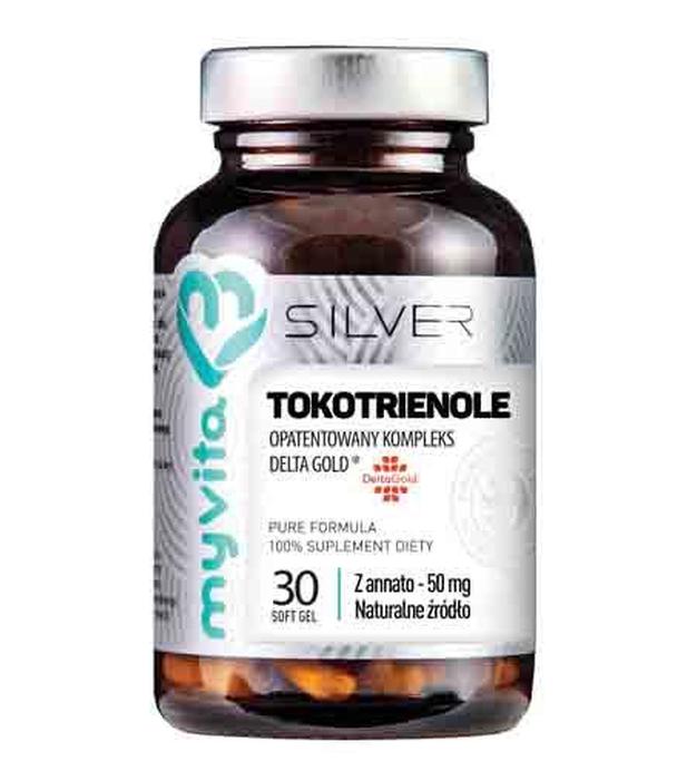 MYVITA Tokotrienole - 30 kaps. - silne działanie antyoksydacyjne i odpowiedni poziom cholesterolu - cena, dawkowanie
