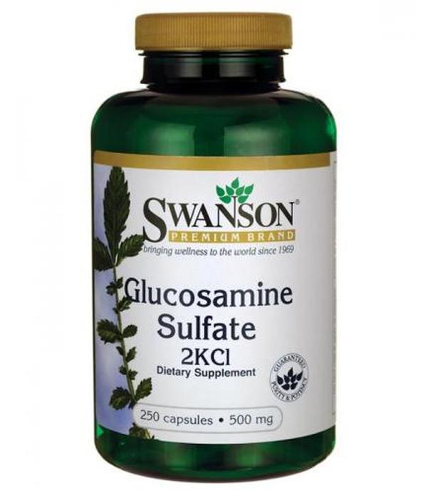 SWANSON Glukozamina 500 mg - 250 kaps.