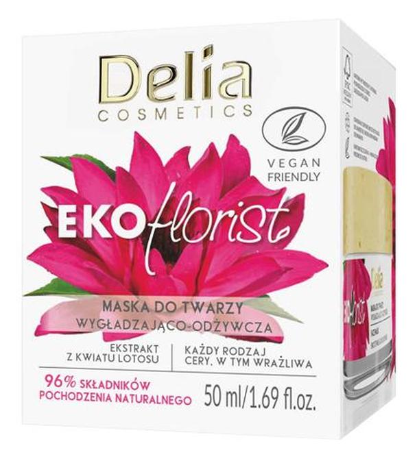 Delia Ekoflorist Wygładzająco-odżywcza maska do twarzy - 50 ml - cena, opinie, skład