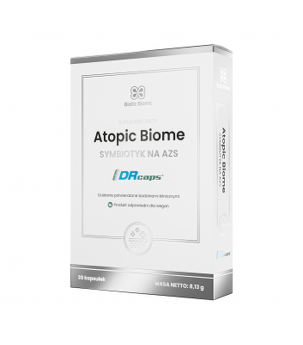 Biotic Biome Atopic Biome, 30 kapsułek