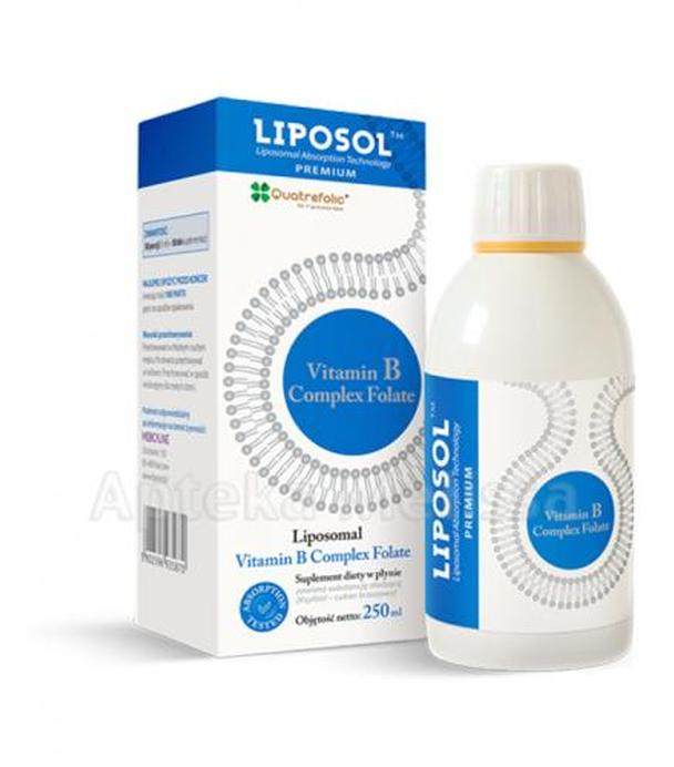 LIPOSOL Vitamin B Complex folate - 250 ml