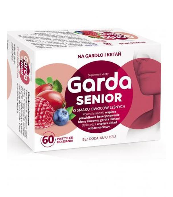Garda Senior o smaku owoców leśnych, pastylki, 60 sztuk