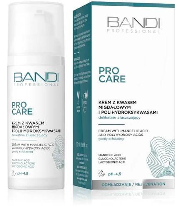 Bandi Pro care krem z kwasem migdałowym i polihydrokwasami, 50 ml