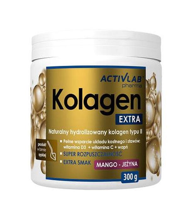 ACTIVLAB PHARMA Kolagen Extra smak mango-jeżyna na stawy - 300 g