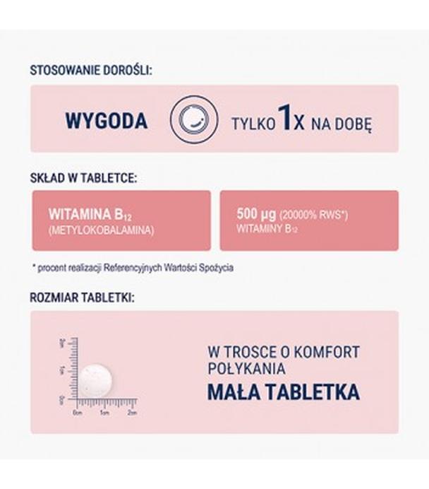 Naturell Metylo-B12 500, 120 tabletek