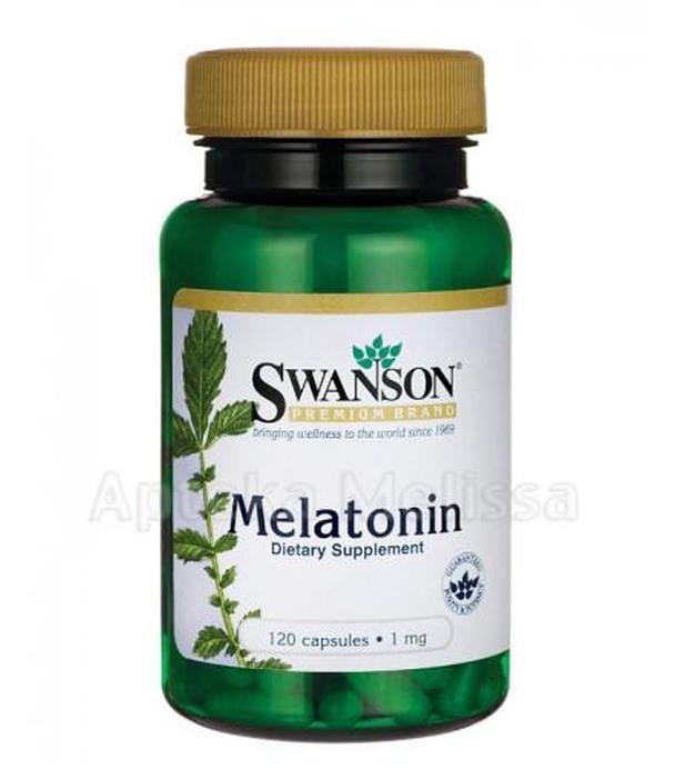 SWANSON Melatonina 1000 mcg - 120 kaps.