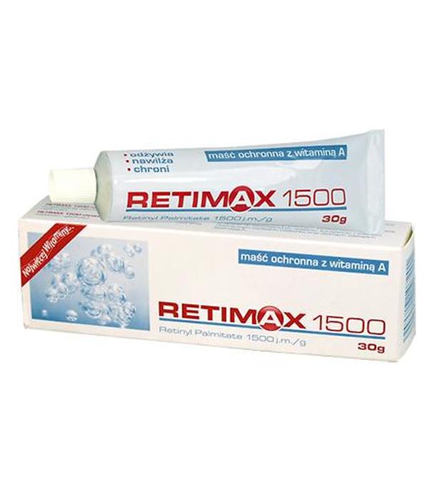 Retimax 1500, maść ochronna z witaminą A, 30 g