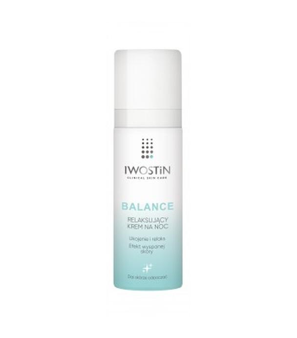 Iwostin Balance Relaksujący krem na noc - 50 ml - cena, opinie, właściwości