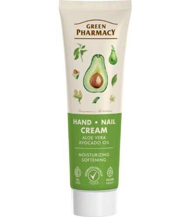 Green Pharmacy Krem do rąk i paznokci Aloes i Olej z awokado, 100 ml