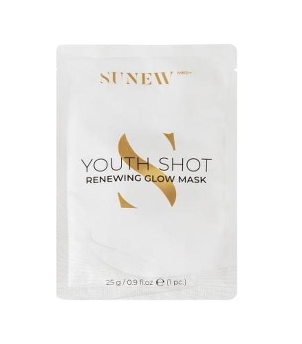 Sunewmed+ Youth Shot regeneracja + glow, maska w płachcie, 1 sztuka