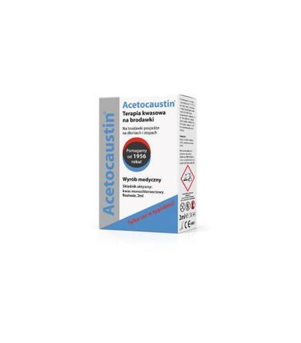 Acetocaustin Terapia na brodawki kwasowa, 2 ml