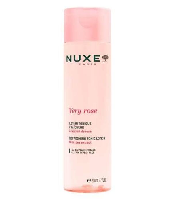 Nuxe Very Rose, Tonik do twarzy odświeżający, 200 ml