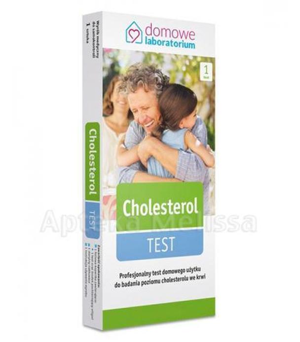 HYDREX CHOLESTEROL TEST Domowy test do pomiaru poziomu cholesterolu całkowitego we krwi - 1 szt.