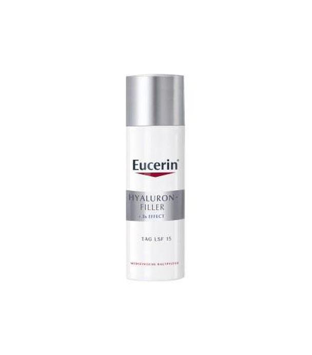 Eucerin Hyaluron-Filler Krem na dzień SPF 15 z Kwasem Hialuronowym do skóry normalnej i mieszanej przeciwzmarszczkowy, 50 ml, cena, opinie, skład - ważny do 2025-08-31