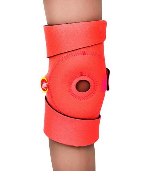 Pani Teresa Medica Young Stabilizator kolana dla dzieci Koralowy 31-36 cm, 1 sztuka [PT 0338]