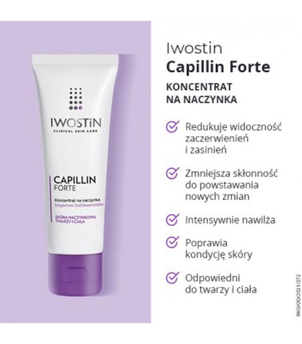 IWOSTIN CAPILLIN FORTE Koncentrat na naczynka - 75 ml