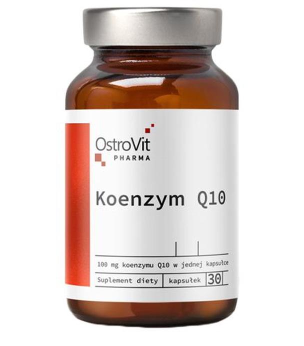 OstroVit Pharma Koenzym Q10, 30 kaps., cena, opinie, dawkowanie