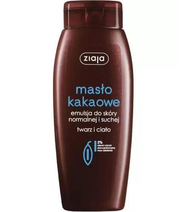 Ziaja Masło Kakaowe emulsja do twarzy i ciała, 200 ml