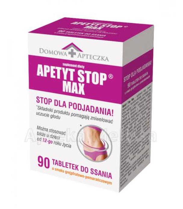 DOMOWA APTECZKA Apetyt Stop Max tabletki do ssania - 90 szt.