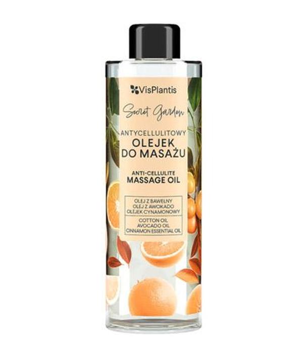 Vis Plantis Olejek do masażu antycellulitowy pomarańczowy, 200 ml