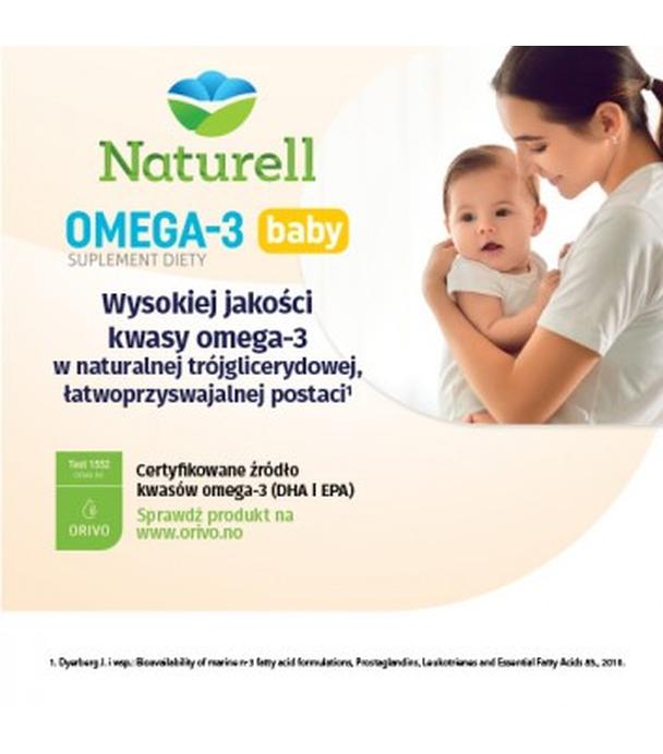 Naturell Omega 3 Baby, 40 kapsułek