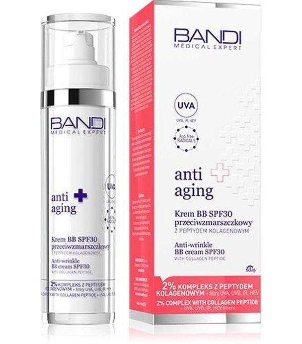 Bandi Cosmetics MEDICAL EXPERT ANTI-AGING Krem BB SPF30 przeciwzmarszczkowy z peptydem kolagenowym, 50 ml