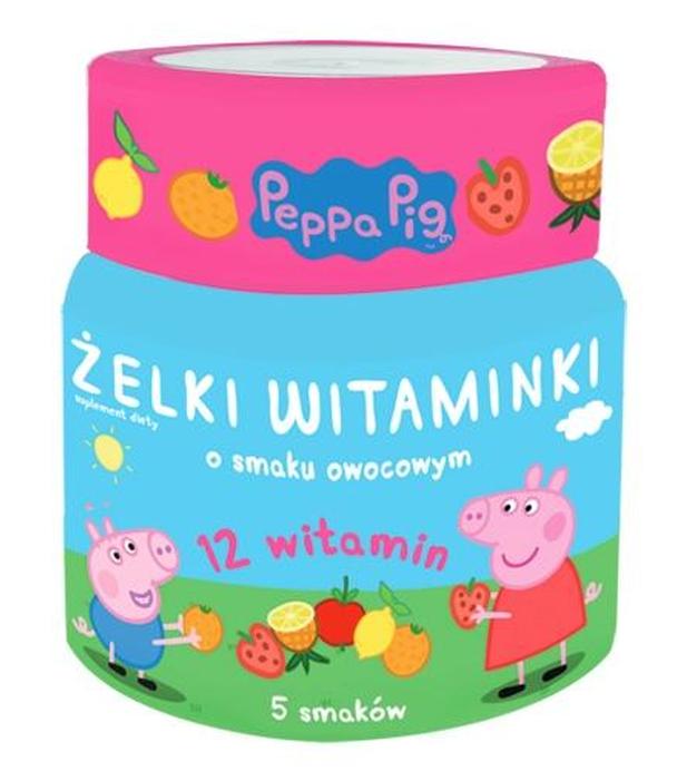 DOMOWA APTECZKA Żelki witaminki Świnka Peppa, 60 sztuk