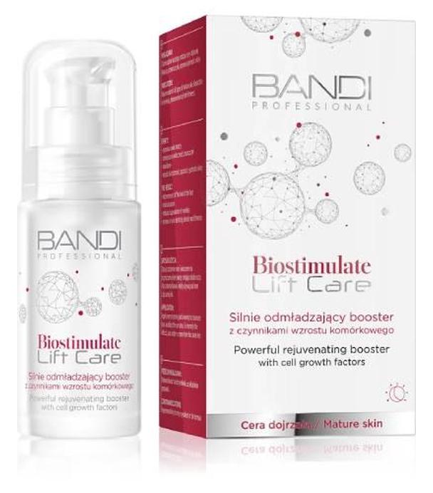 Bandi Biostimulate Lift Care Silnie odmładzający booster z czynnikami wzrostu komórkowego, 30 ml