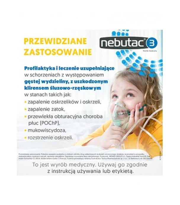 NEBUTAC Hipertoniczny roztwór chlorku sodu 3% - 30 amp.