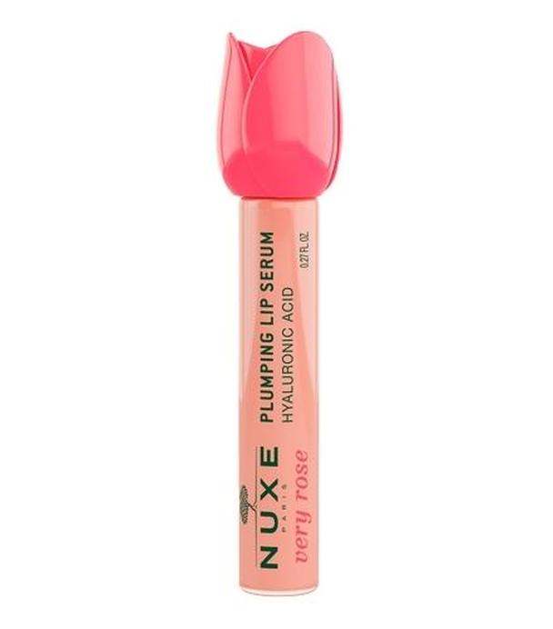 Nuxe Very Rose, Serum powiększające usta nawilżające, 8 ml