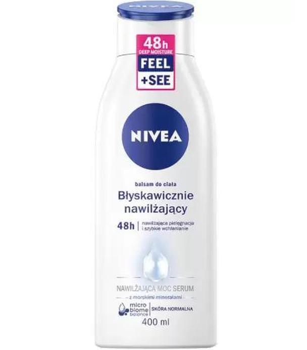 Nivea błyskawicznie nawilżający balsam do ciała 400 ml
