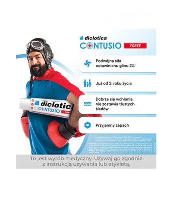 Diclotica Contusio Forte, 75 g - ważny do 2025-05-31