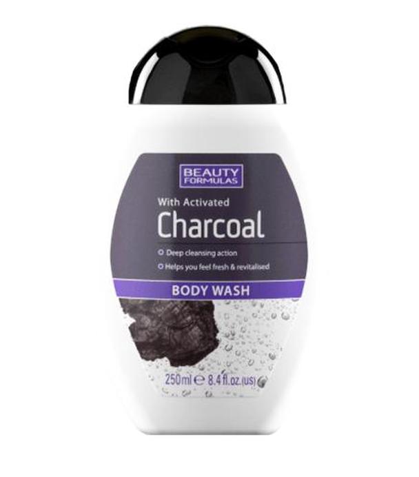 BEAUTY FORMULAS CHARCOAL Żel do mycia ciała z aktywnym węglem - 250 ml - cena, stosowanie, opinie