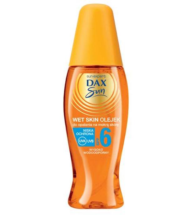 Dax Sun WET SKIN Olejek do opalania na mokrą skórę SPF 6 - 150 ml - cena, opinie, stosowanie