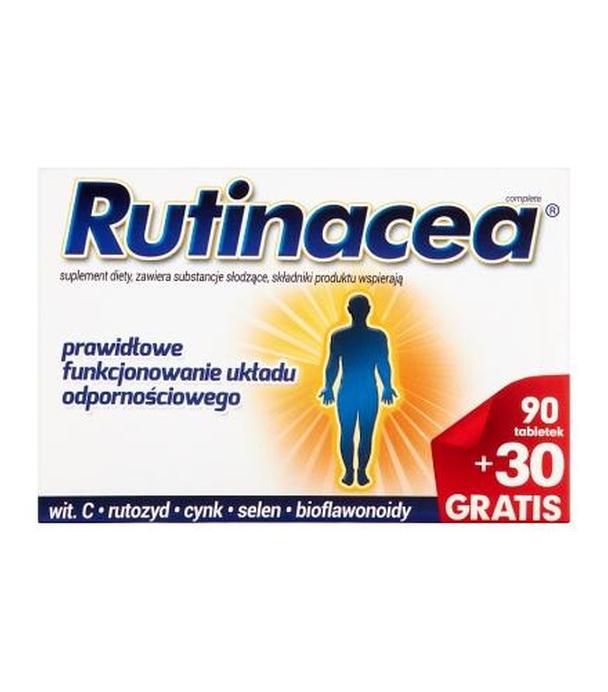 Rutinacea Complete, tabletki, 90 sztuk + 30 sztuk