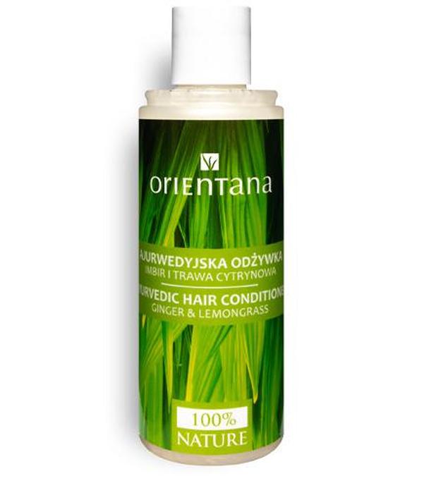 Orientana Ajurwedyjska Odżywka do włosów  Imbir i Trawa Cytrynowa - 210 ml - cena, opinie, właściwości
