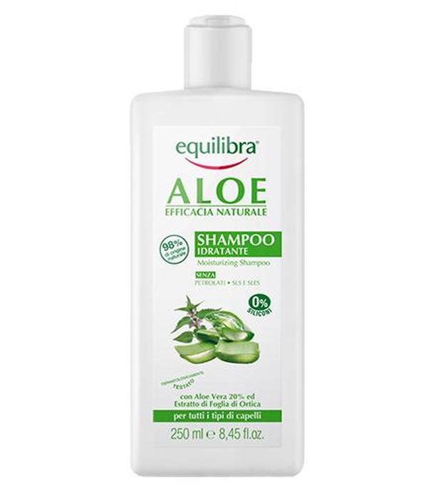 EQUILIBRA Nawilżający szampon aloes i kwas hialuronowy, 265 ml