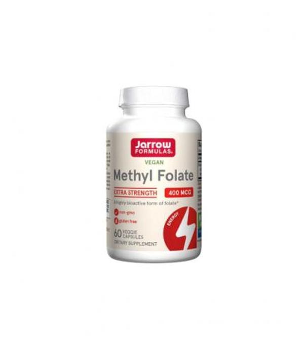 JARROW FORMULAS Methyl folate 400 mcg, kapsułki, 60 sztuk