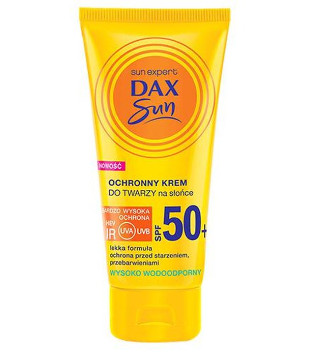 Dax Sun Ochronny Krem do twarzy na słońce SPF 50+, 50 ml, cena, opinie, skład