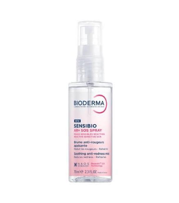 Bioderma Sensibio AR+ Sos, Spray Mgiełka przeciw zaczerwienieniom łagodząca, 70 ml