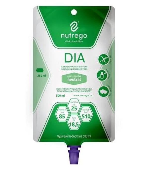 NUTREGO DIA Dla pacjentów z cukrzycą, zestaw, 12 x 500 ml