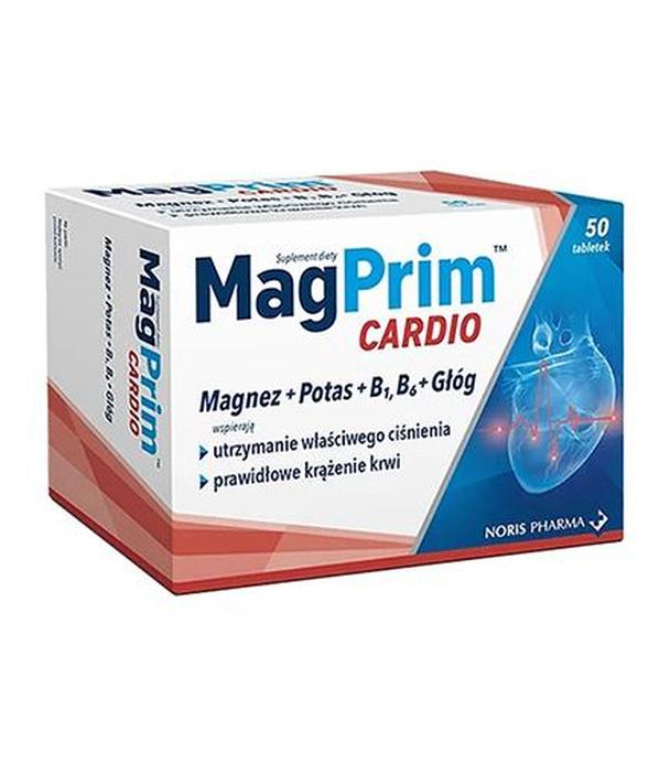MagPrim Cardio - 50 tabl. - cena, opinie, właściwości