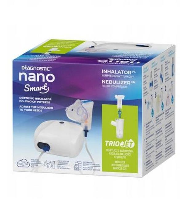 Diagnostic Nano Smart Inhalator Kompresorowo Tłokowy, 1 szt., cena, opinie, stosowanie