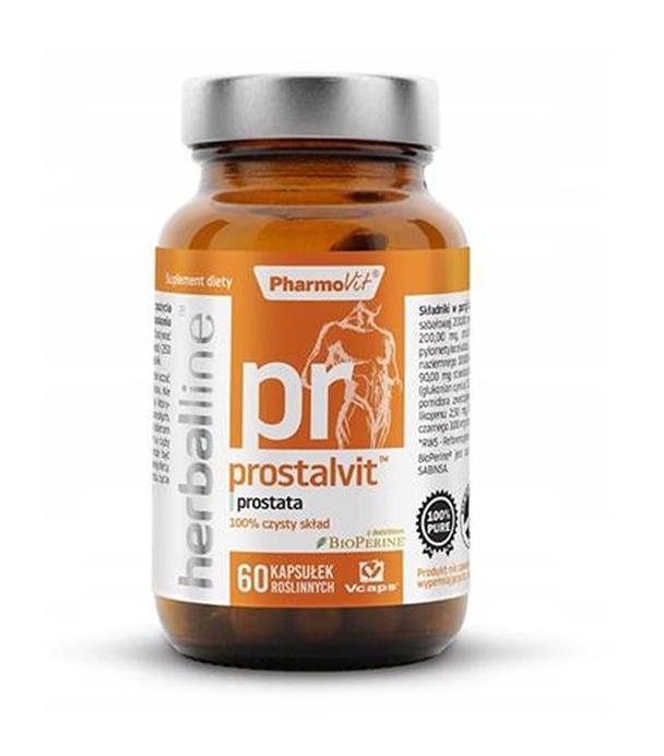 PharmoVit Herballine Prostalvit - 60 kaps. - cena, opis, właściwości