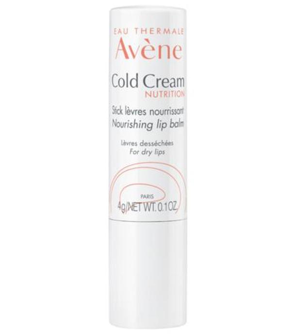 Avene Cold Cream Nutrition Odżywcza pomadka do ust, 4 g